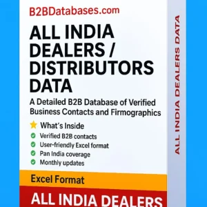 All India Dealers / Distributors Data