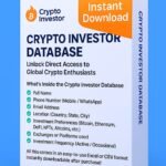 Crypto Investor Database